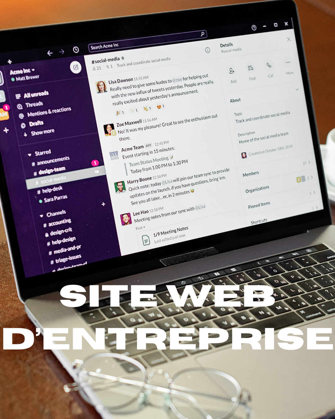Site web d'entreprise/Corporate